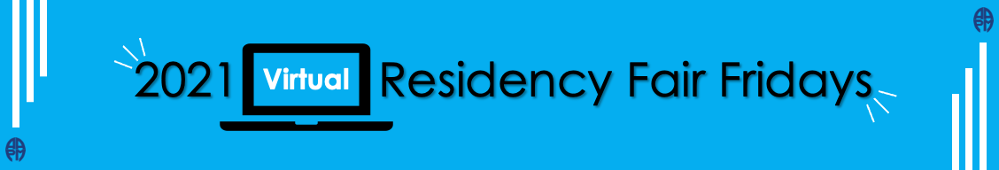 Virtual Residency Fair 2021 Logo